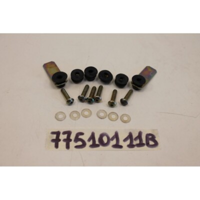 Viti Parabrezza Moto M5 - 20 Pezzi In Lega Alluminio Con Gomma, Chiave Inclusa - Foto 3