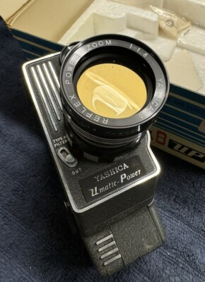 YASHICA 8 UP フィルムカメラ Vintage Yashica 8 Up 8mm Zoom Home Movie Camera New In Original