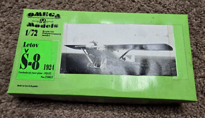 Omega Models 1/72 Plastic Model Letov S-8 Resin Model Kit New in Box
