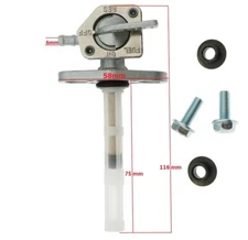 For Honda XR50R XR70R XR80R XR100R Fuel Petcock Gas Tank Shut Off Switch