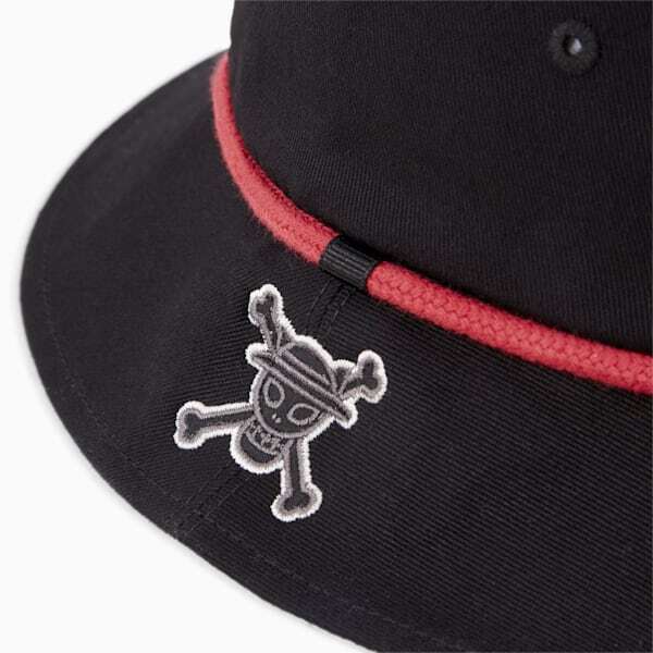 PUMA x ONE PIECE collection Bucket Hat Men's SIZE LXL Black 2024