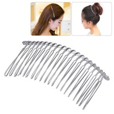 12pcs Hair Clip Combs Side Hair Combs Bridal Hair Comb DIY Metal Wire Decorative