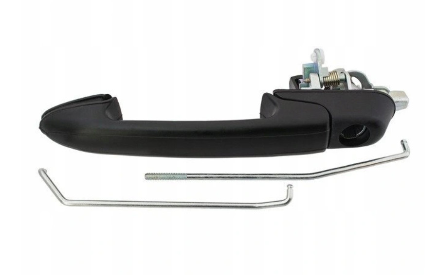 Poignée de porte extérieure gauche avant noire pour Fiat Brava et Bravo 1995-2001