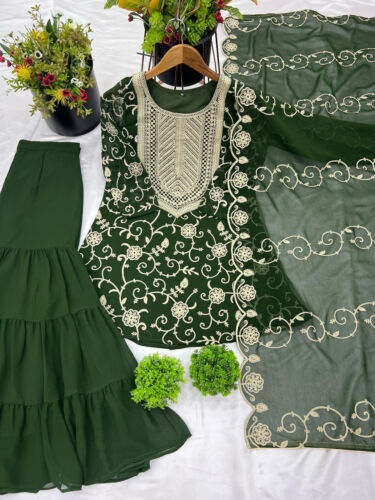 Pakistani Dress Salwar Kameez Ready To Wear Suits Indian Wedding Party Bollywood - 第 6/15 張圖片