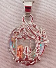 Tree Of Life Pendant Sister Necklace Silver Chain Womens Jewellery Gifts for her