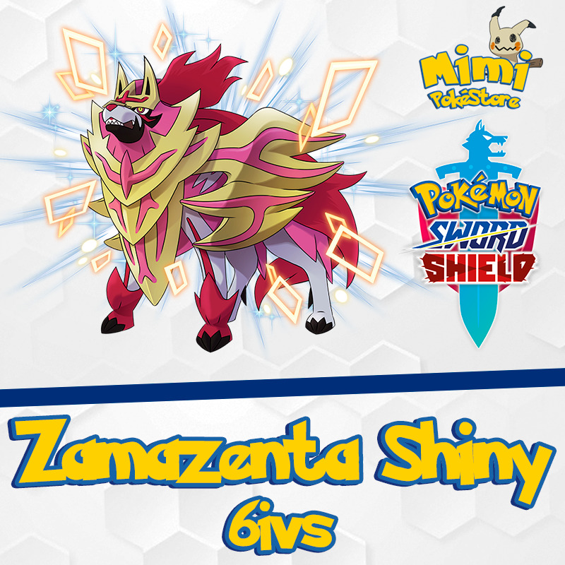 Zamazenta Shiny 6IVs - Pokemon Sword & Shield