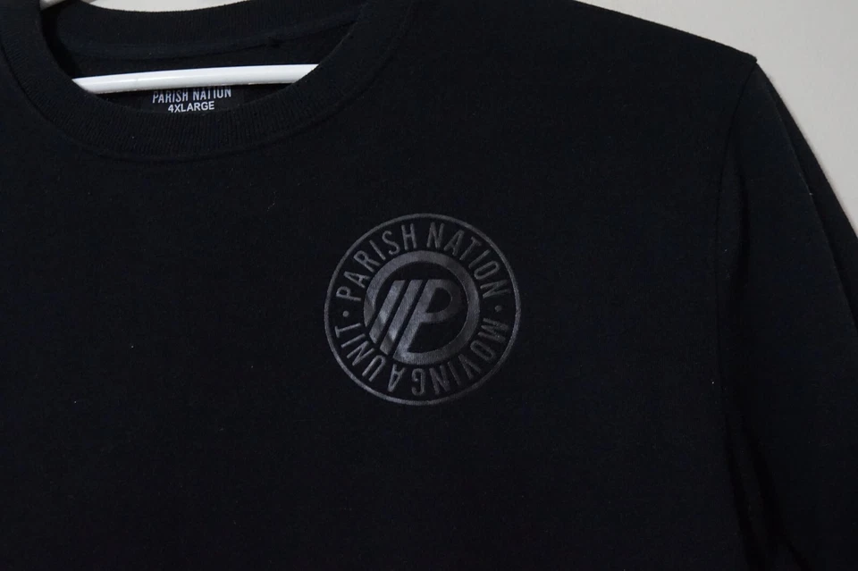 Sudadera pulóver de manga larga Parish PN-56 Nation para hombre talla 4X con cremallera lateral Foto 3 de 4