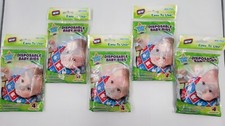 Mighty Clean Baby Disposable Baby Bibs 20 Count 4 Bibs per Package