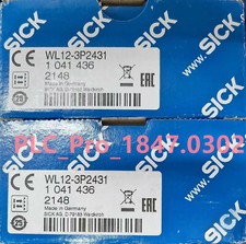 WL12-3P2431 1PCS New SICK WL12-3P2431 Photoel...