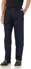 Dockers Men's Classic Fit Signature Lux Cotton Stretch Pants-Pleated 38x30