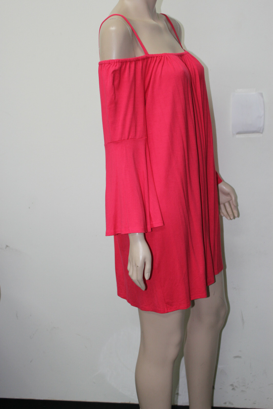 Womens Off Shoulder Mini Dress Summer  Beach Holiday Casual Short Sundress