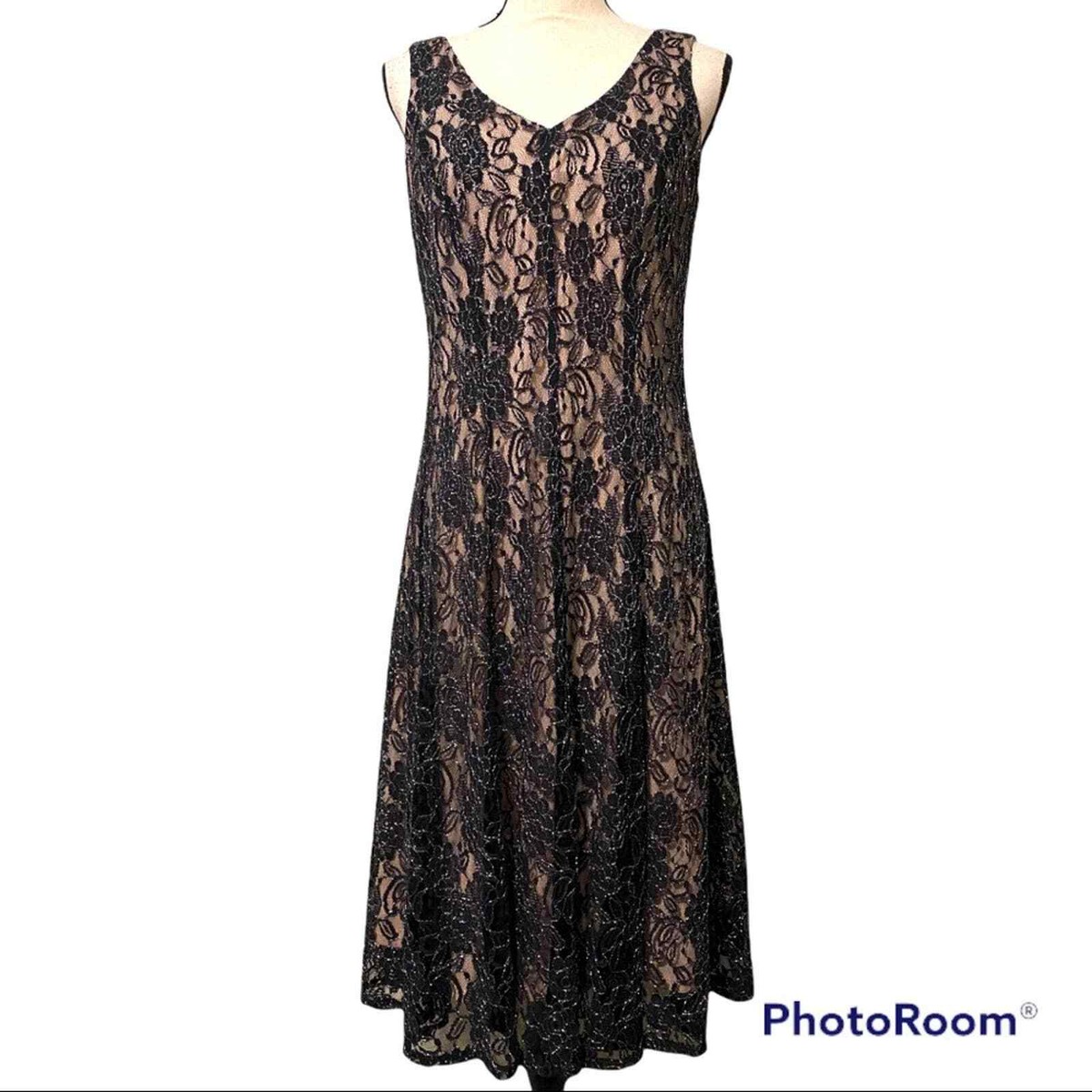 white christmas dresses Ainslie Lace Midi Cocktail 12 / Blue Mirage