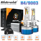 H4 9003 LED Headlight Hi/Low Beam Bulbs 6500K 7200LM Super Bright White 2-10 Set