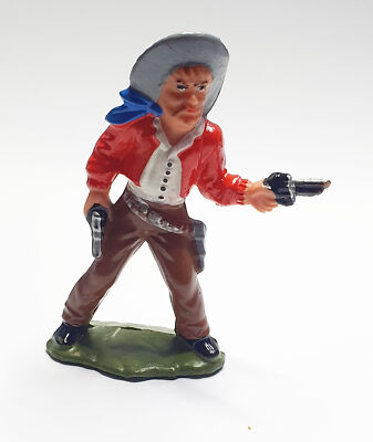 Richard Hopf Nr. 068 Doc Tombstone - Nr. 546 Trapper mit 2 Pistolen DDR Cowboy