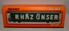Bemo 2279 110 Sliding Wall Wagon Haik-v RHB 5120 "Rhäzünser" H0e / H0m, #X-89-6