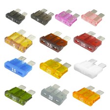 ATC / ATO Automotive Low Voltage Blade Fuse - Choose 2 to 40 Amp - 32V - 50 Pack