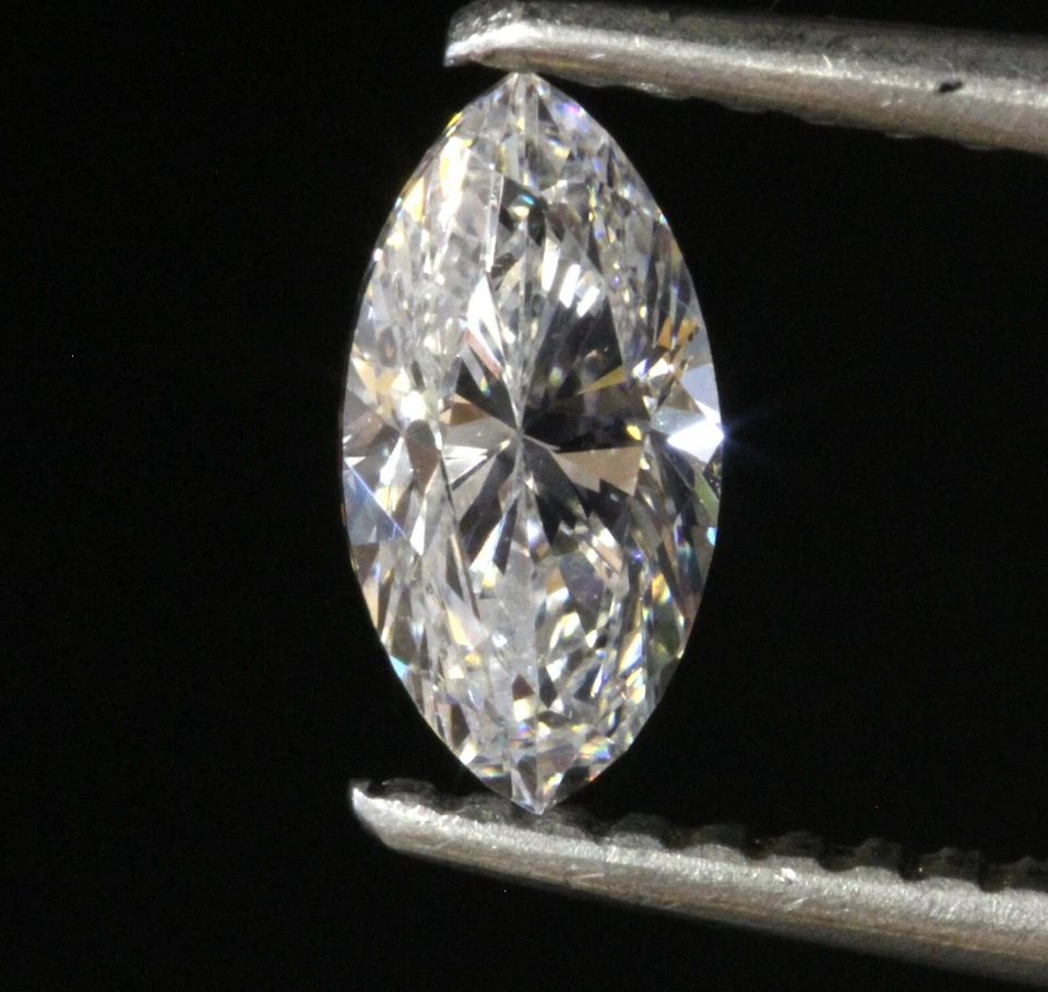 .59ct marquise loose diamond GIA Certified VS2 D Natural fancy cut Earth mined - Image 4 of 4