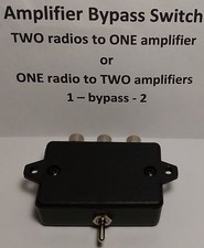 Ameritron ARB-704 BYPASS switch Amplifier keying interface amateur radio BLACK