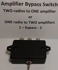 Ameritron ARB-704 BYPASS switch Amplifier keying interface amateur radio BLACK