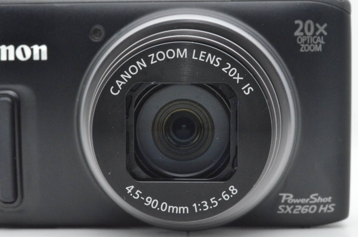Canon PowerShot SX260 HS 12.1MP Black Digital Camera English Canon PowerShot SX260 HS 12.1MP Black Digital Camera English