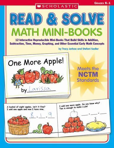 Read and Solve Math Mini-Books : 12 Interactive Reproducible Mini-Books ...