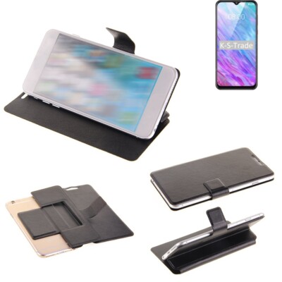 Handy-Hülle für ZTE Blade 20 Smart Flip-Cover Case Schutzhülle schwarz