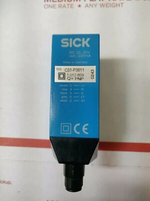 SICK CS1-P3611 1 012 859 COLOR SENSOR 