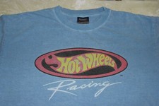 AS FOUND, VINTAGE HOT WHEELS RACING TEE SHIRT MADE IN USA
