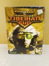 C&C Tiberian Sun PC Damaged Big Box 1999 Westwood Complete w/ Extras VHTF