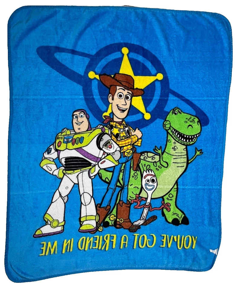 Disney Toy Story 4 You've Got A Friend In Me Fleece 50x60 Manta Suave Foto 3 de 3