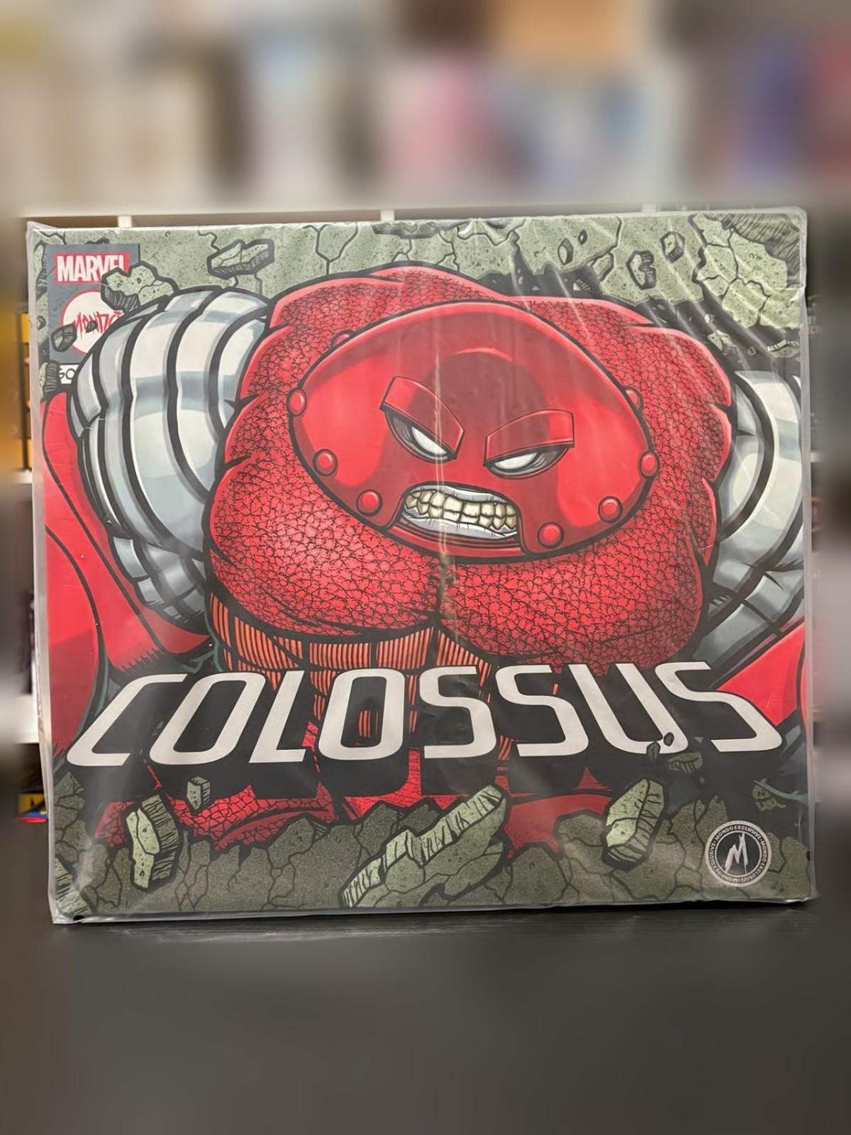 Mondo - X-Men - Colossus Juggernaut - Soft Vinyl Figure - SDCC 2024 Exc (NIB)