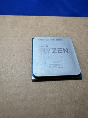 AMD RYZEN 5 PRO 2400GE 3.20GHz 4CORE CPU PROCESSOR YD240BC6M4MFB L17868-001