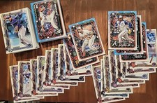 Lot Of 159 2024/2025 Topps Holiday Baseball Cards: Base, Stars, RC, & Commons