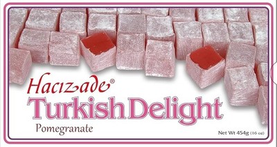 Hacizade - TURKISH DELIGHT - POMEGRANATE - 454g from TURKEY (USA SELLER)