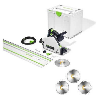 Festool Tauchsäge TS 55 FEBQ-Plus-FS 577010 + Sägeblatt-Set 578547