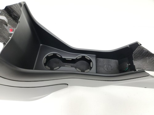 2015-2017 MCLAREN 675LT FRONT CENTER CONSOLE CUPHOLDER CARBON FIBER 3-PIECE OEM - Picture 6 of 24