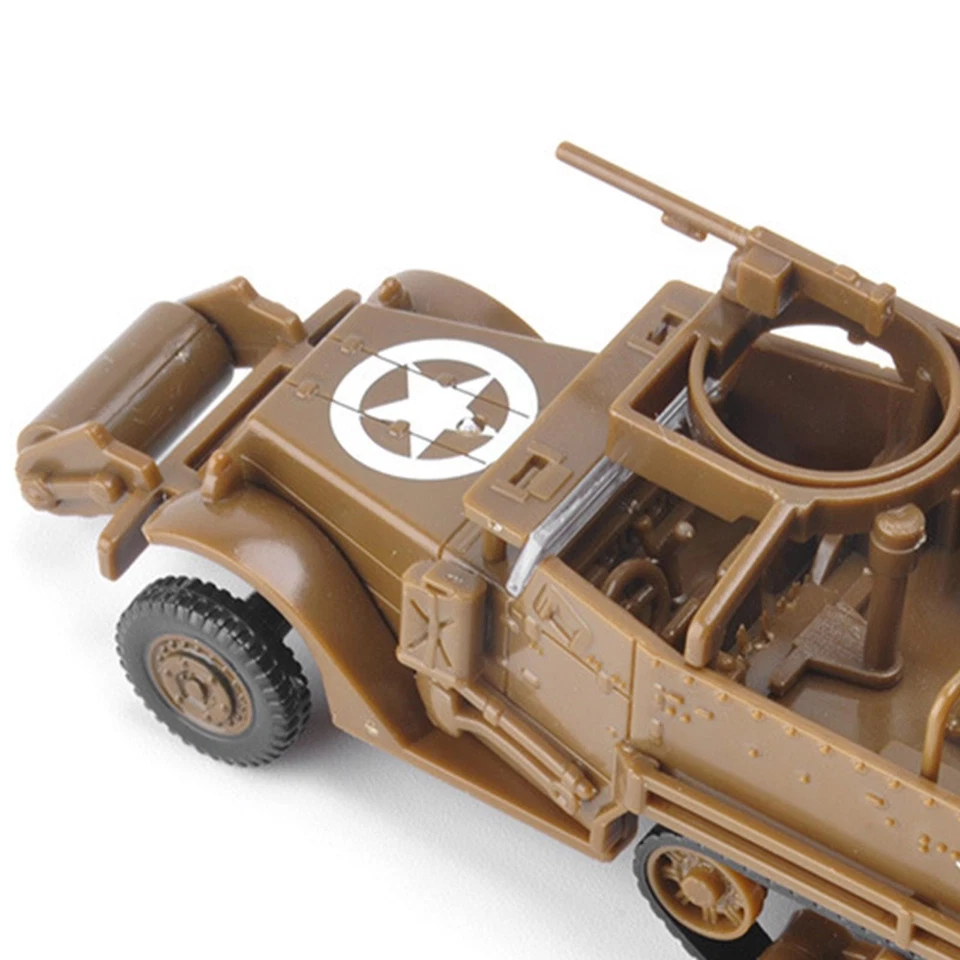 2 Pezzi Regalo di Plastica Giocattolo Modello 4D Montaggio Rapido Camion Campo - Immagine 3 di 4