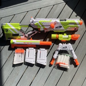 Nerf Longstrike Whiteout | eBay