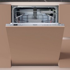 Image of Hotpoint H3IC14BN7A0UK Full Size Dishwasher Silver C Rated