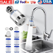 Faucet Water Filter Tap Filtration 360 Rotate Kitchen Sink Mount Purifier System