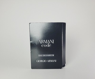Armani Code Eau de Parfum Giorgio Armani 1.2 mL/ 0.04 fl. oz. Sample Spray Vial