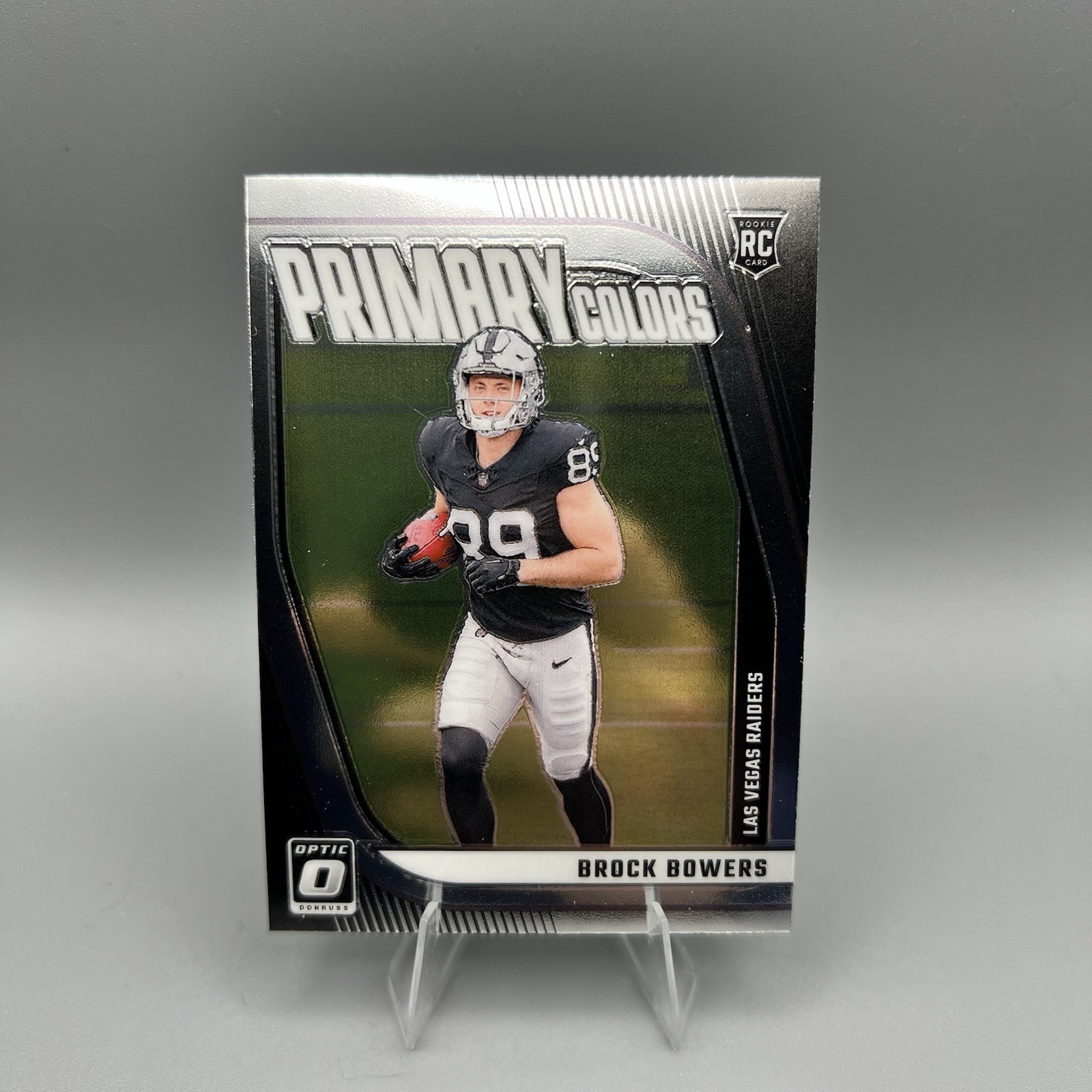 2024 Panini Donruss Optic - Primary Colors Brock Bowers #8 (RC)