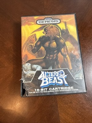 Altered Beast Sega Genesis, 1989 Cartridge case no manual