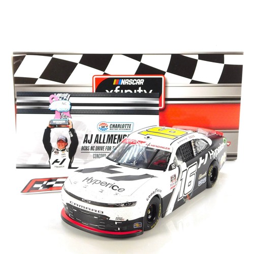 AJ Allmendinger 2021 Hyperice Charlotte ROVAL Win 1:24 Nascar Diecast