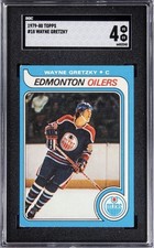 1979-80 Topps #18 Wayne Gretzky Rookie SGC 4 Vintage HOF RC Hockey Card GOAT. rookie card picture