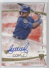 2014 Topps Supreme Auto Red 2/10 Arismendy Alcantara #SA-AA Auto 0f8