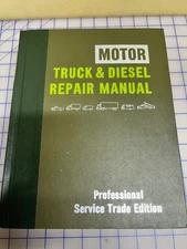 Motor Truck & Diesel Repair Manual Pro Service Trade Edition (36th Ed) 1983