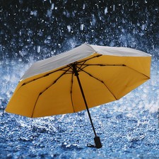 Anti-UV Umbrella Portable 3 Folding Automatic Parasols Anti-UV Sun Rain Umbrella