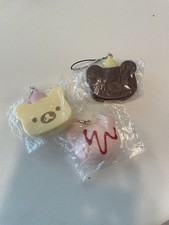 Squishies coleccionables Rilakkuma - temática de postres