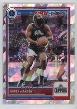 2023-24 Panini NBA Hoops Premium Stock Ice Prizm James Harden #77 1fb7